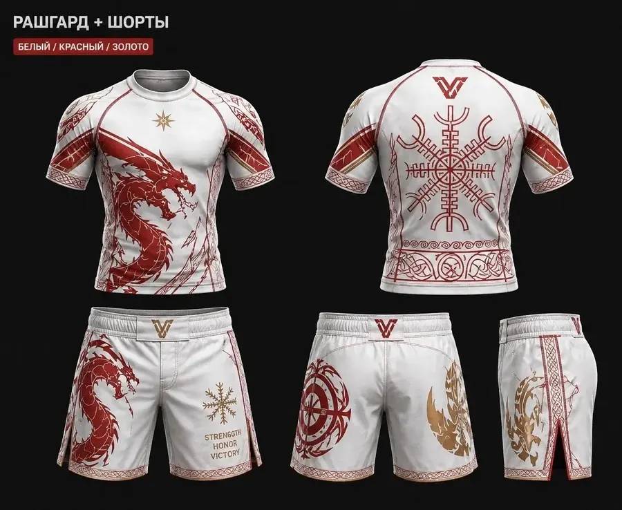 Red/White set — AI-рендер