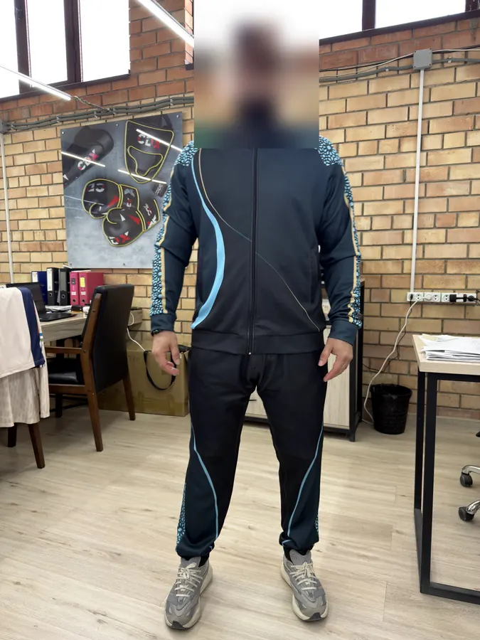 Teal tracksuit — реальное изделие CDX